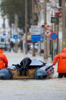 Cheias afetaram várias regiões